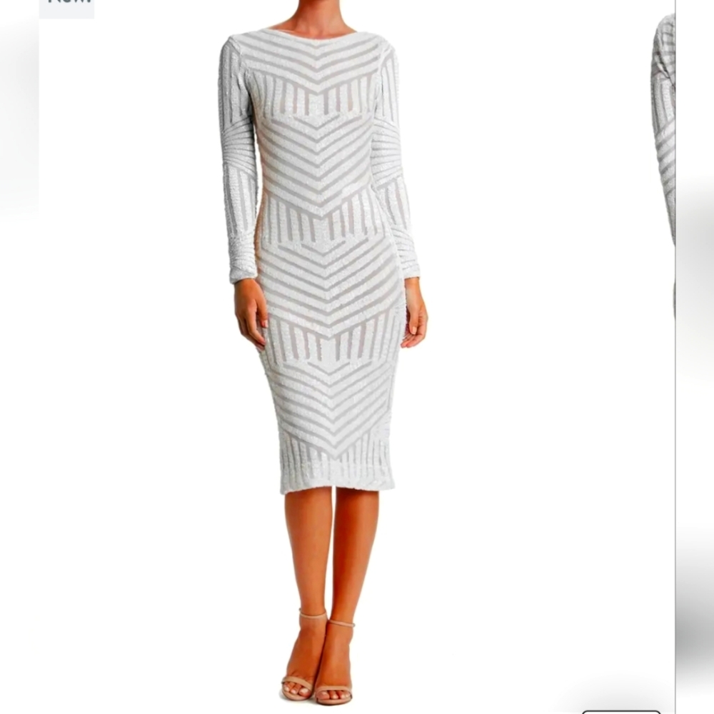 NWT Dress the Population Emery dress